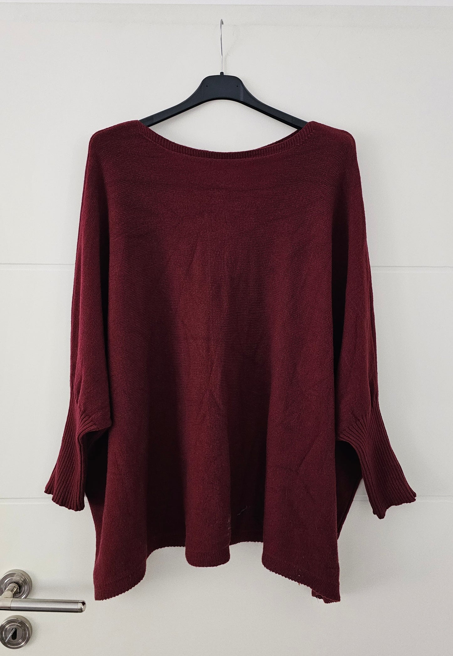 Oversize Pullover Bordeaux