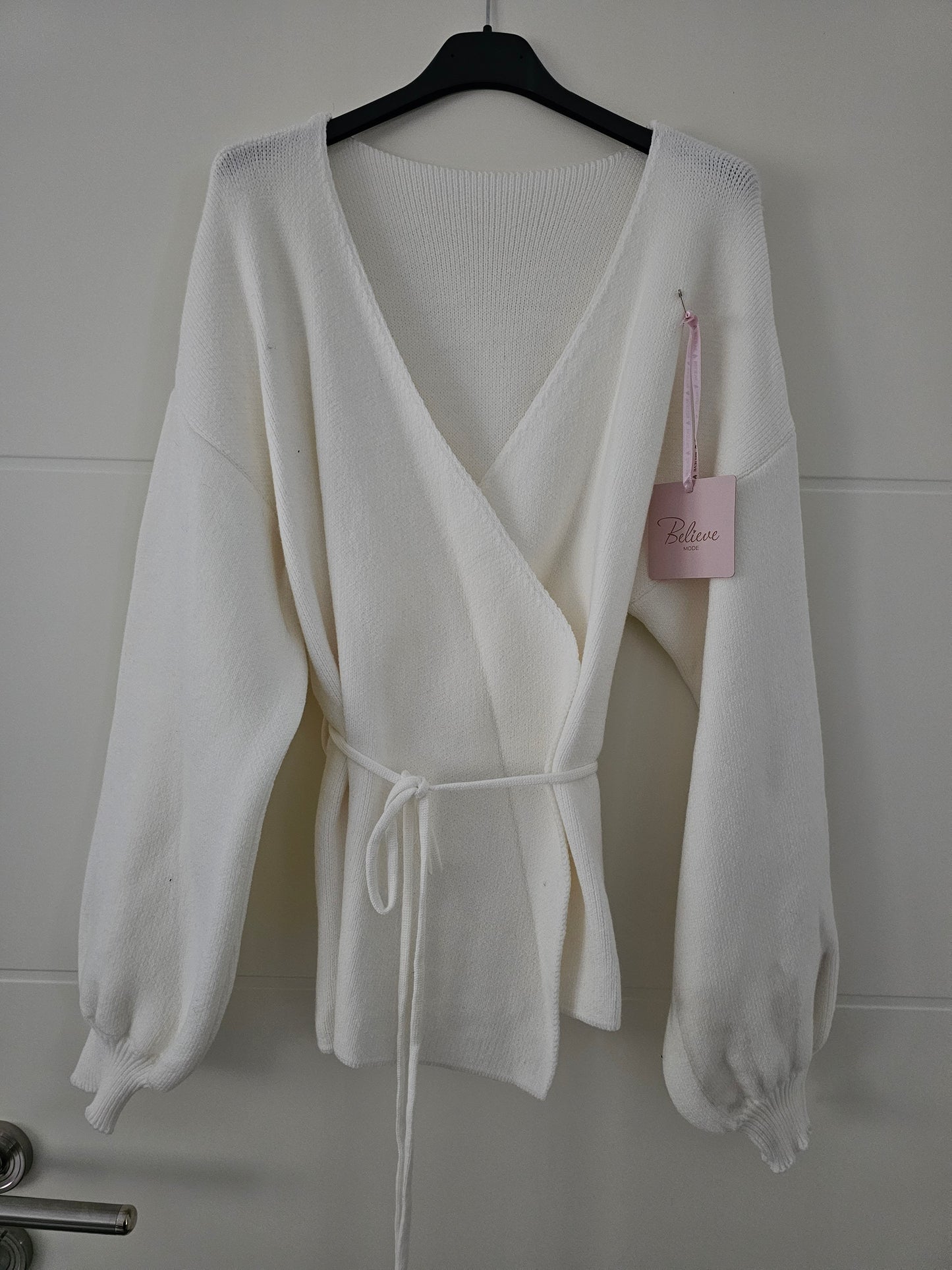Wickel-Cardigan Cream