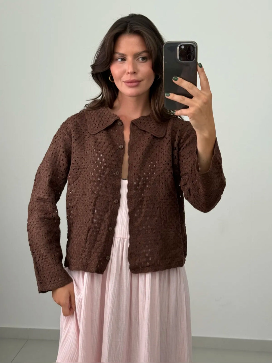 Jacke Melina braun