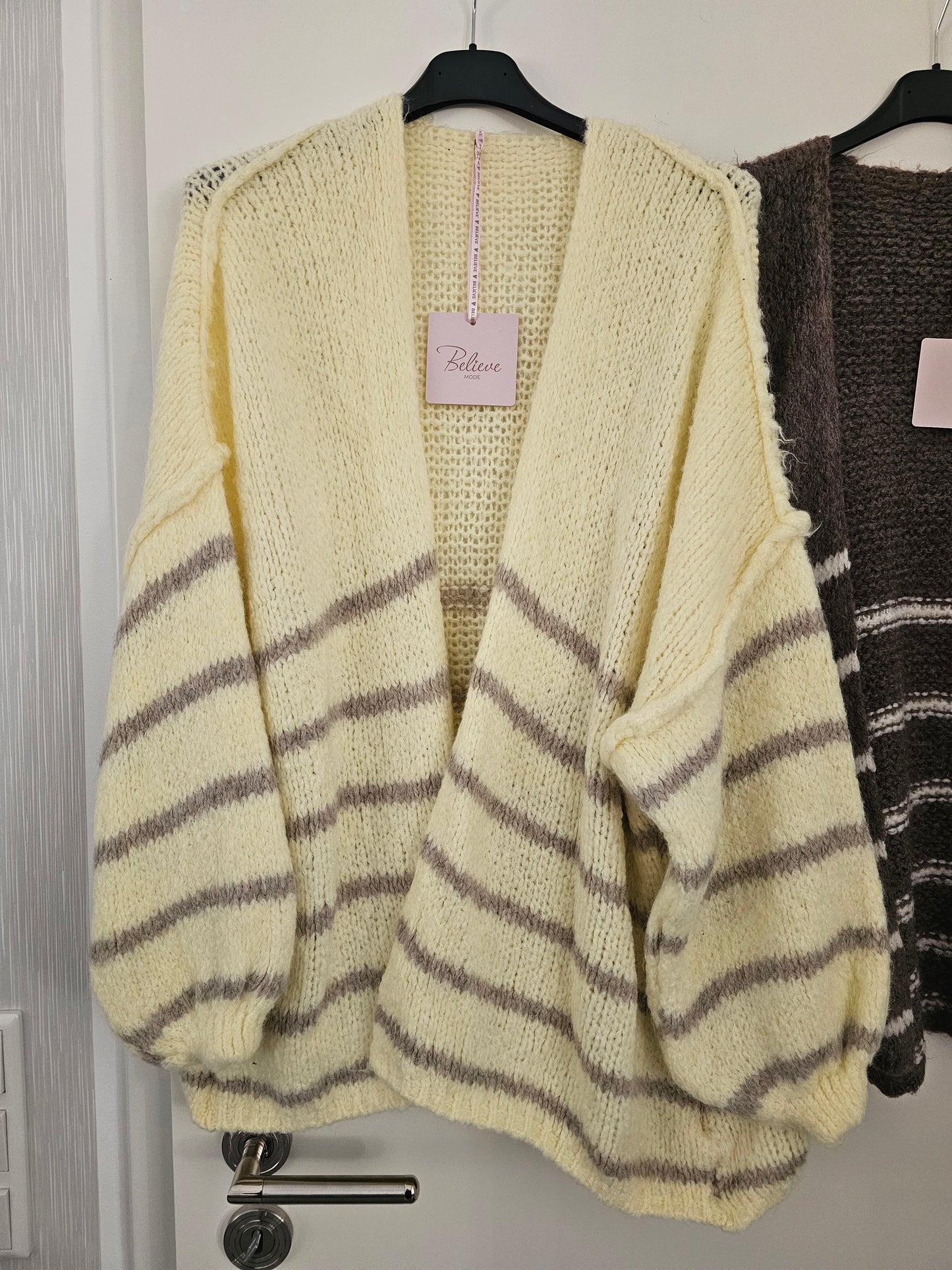 Strickjacke Nane gelb