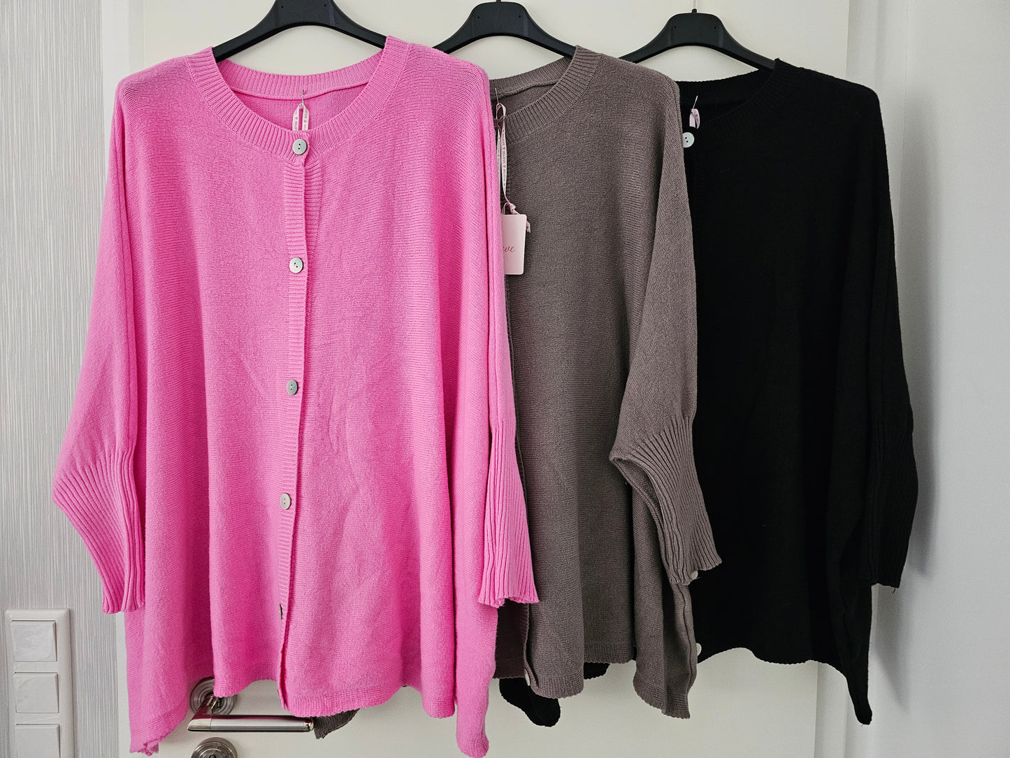 Oversize Cardigan versch. Farben