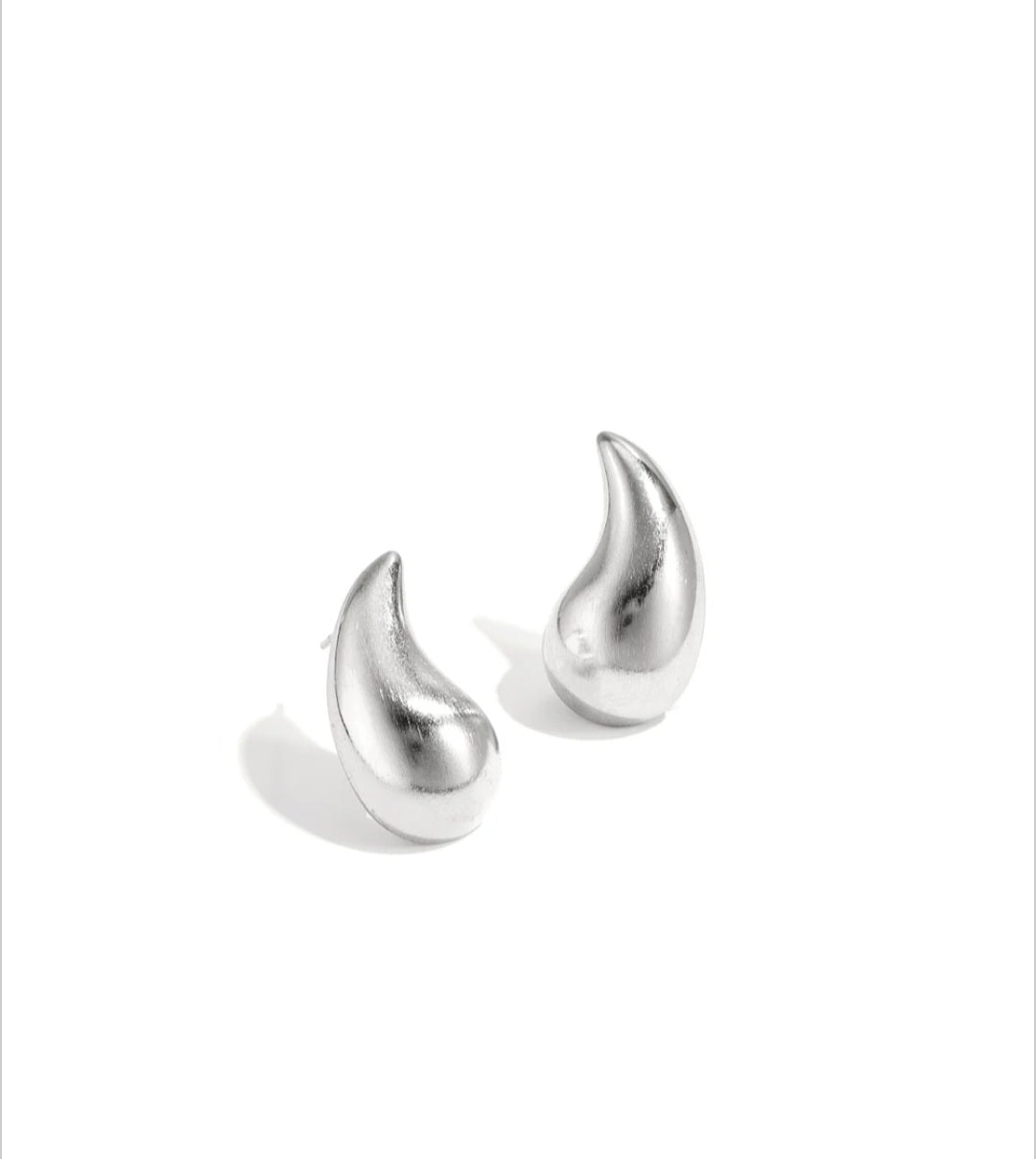 Ohrringe Drops silber