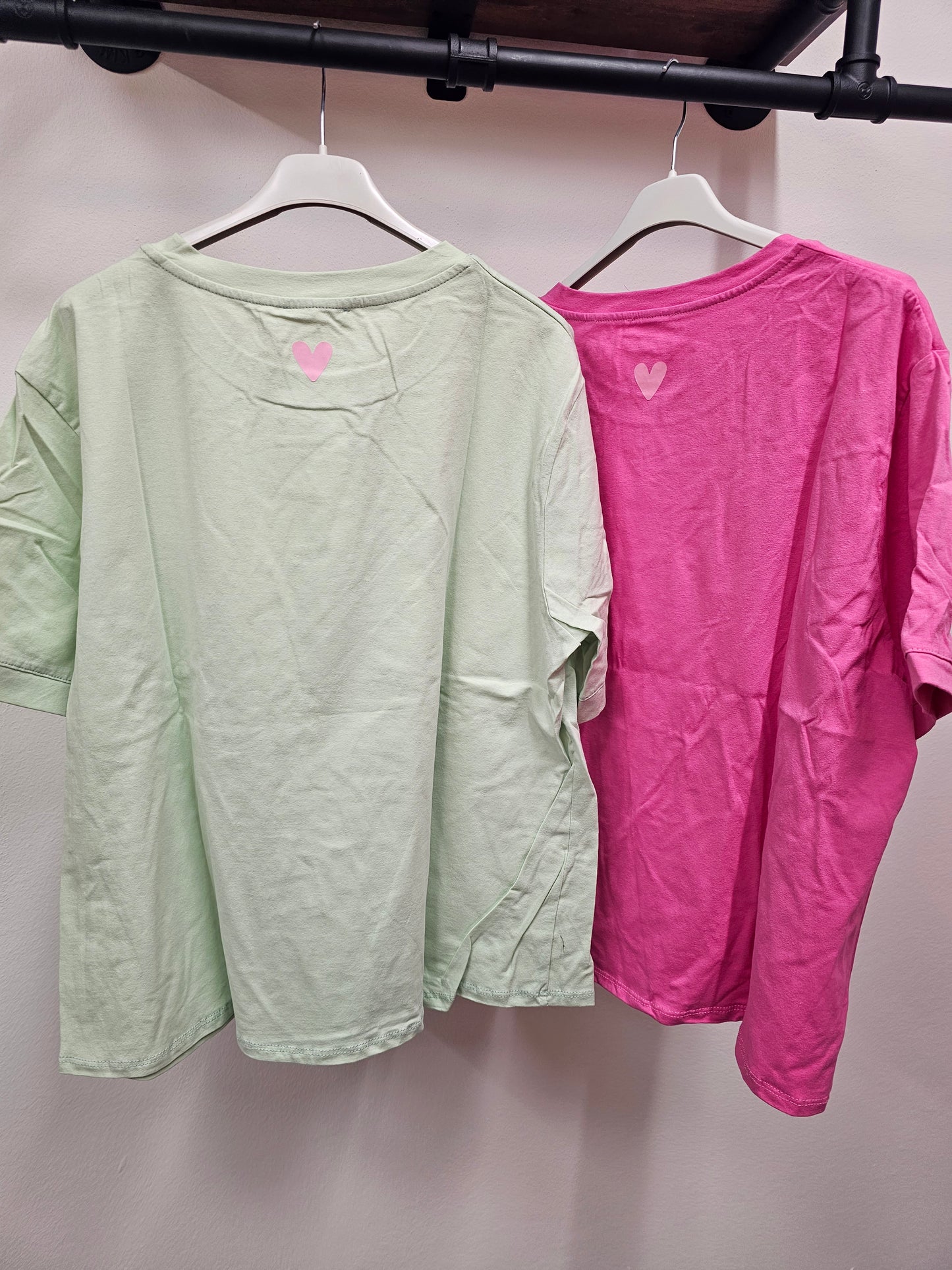T-Shirt Matcha versch. Farben