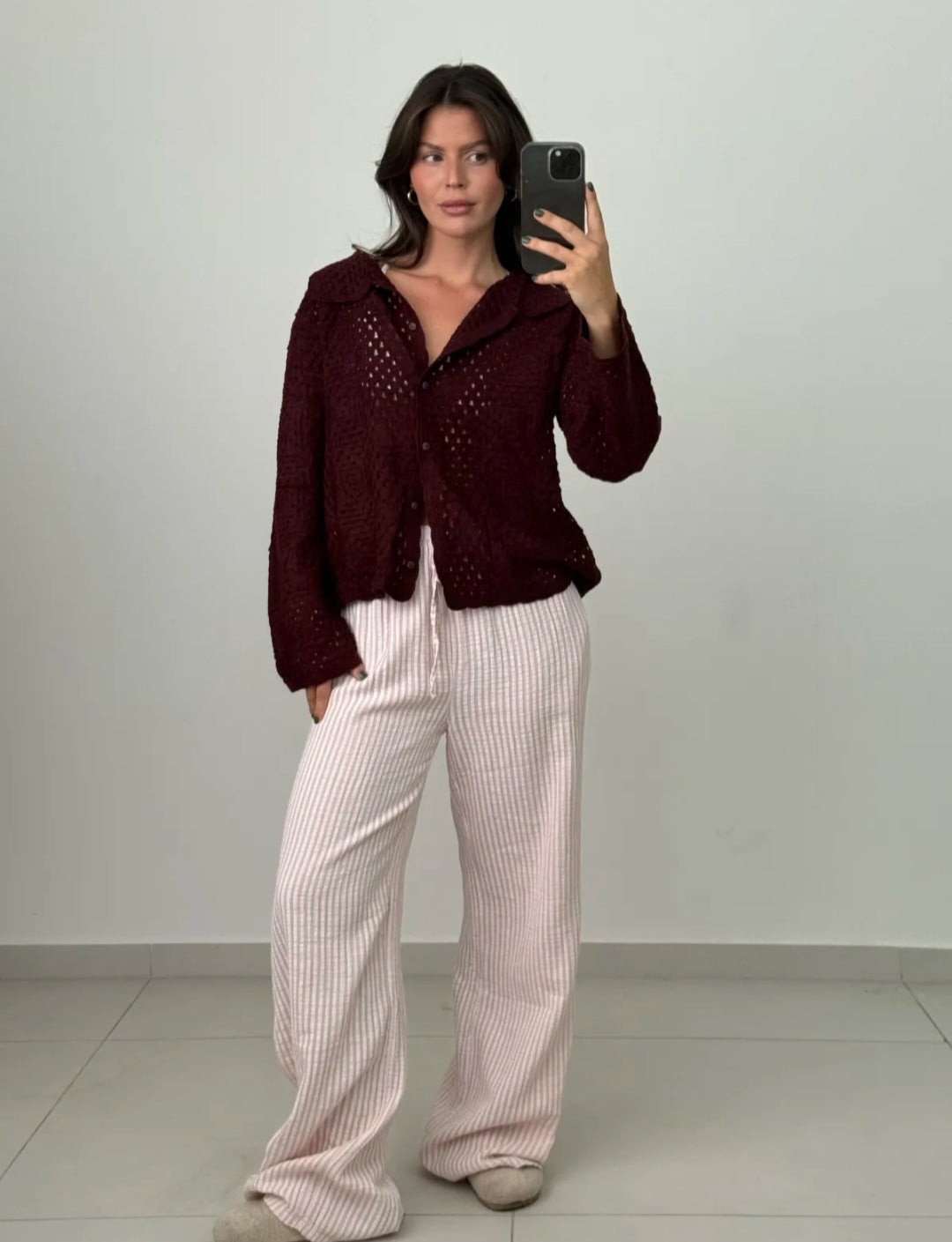 Jacke Melina bordeaux