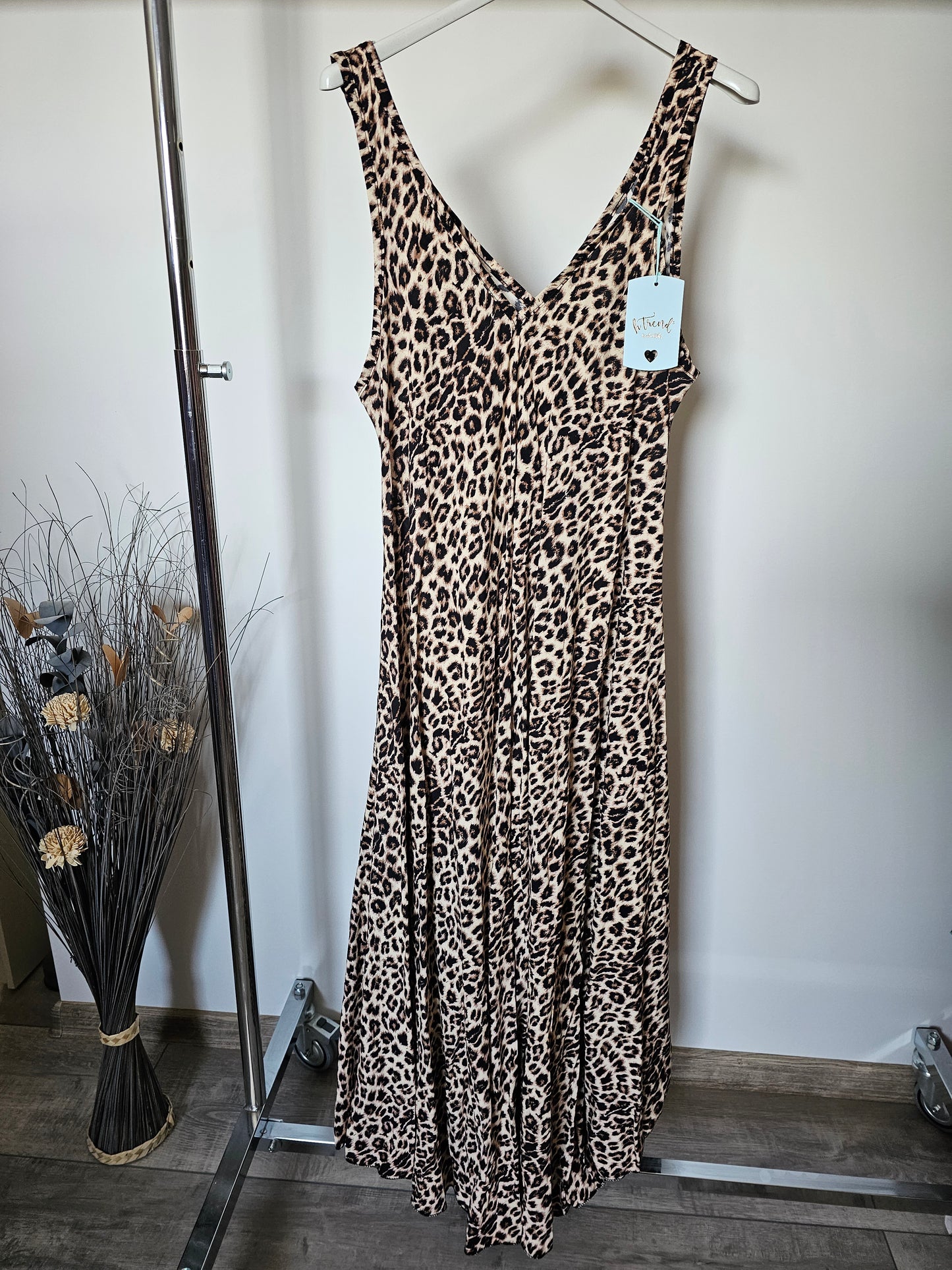 Viskose Kleid Leo Lang