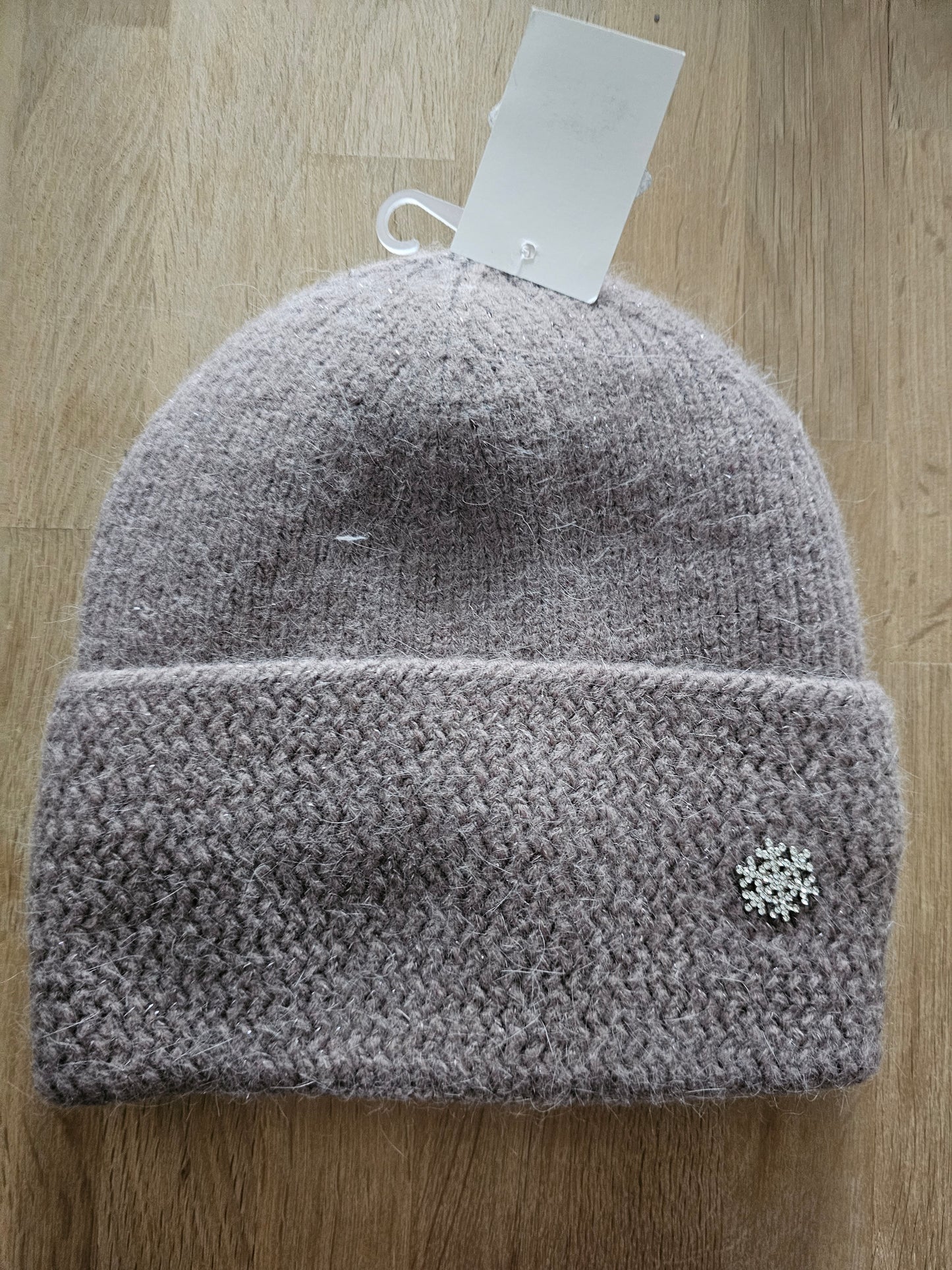 Mütze Snow taupe