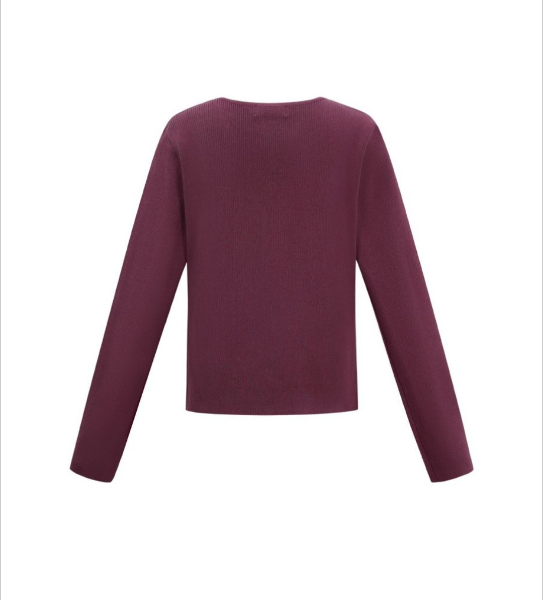 Casual Cardigan Lou Crimson