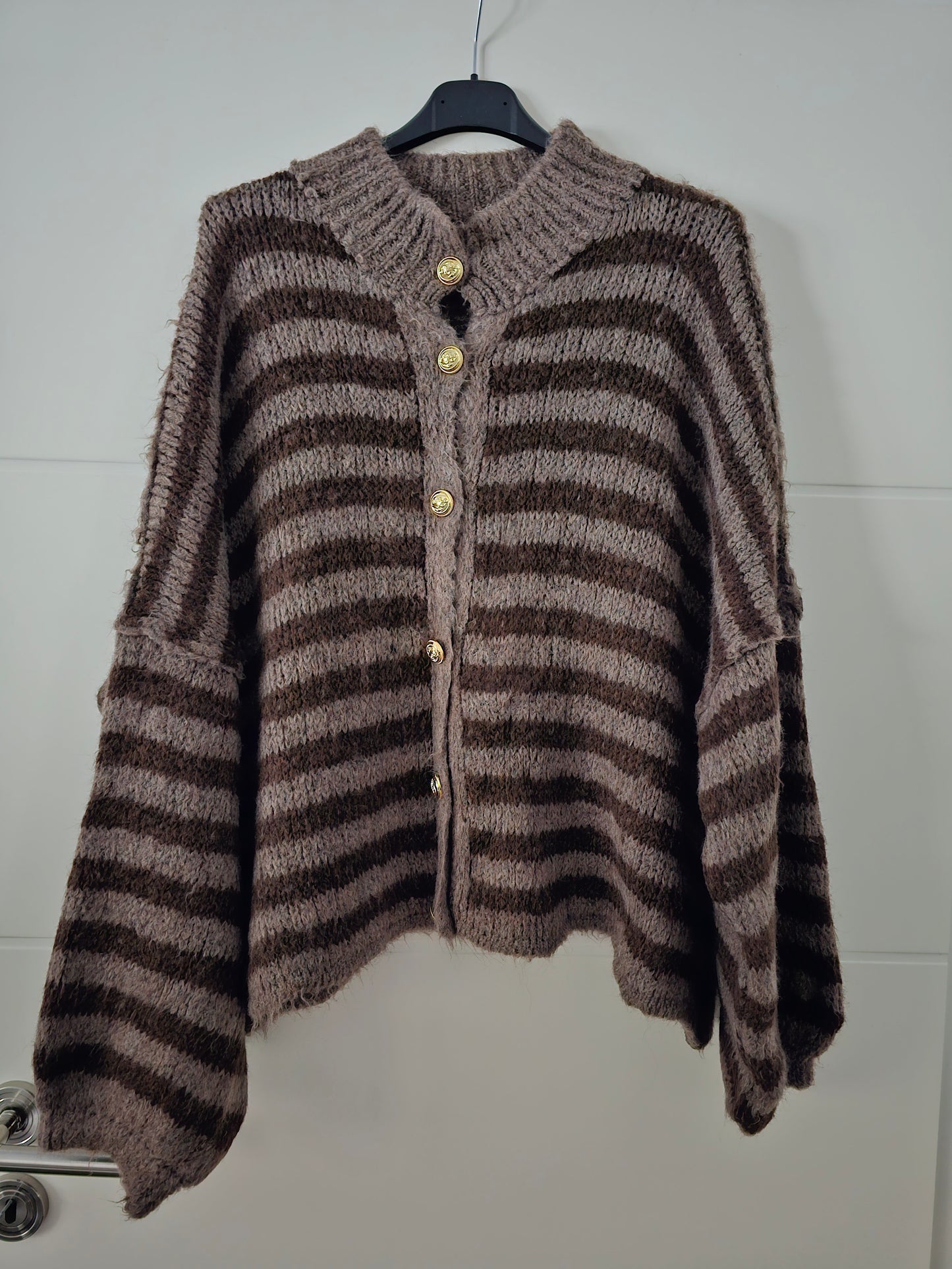 Cardigan Fina Braun/Schlamm