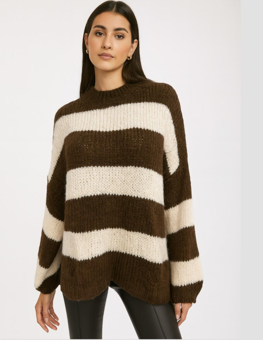 Pullover Annie brown
