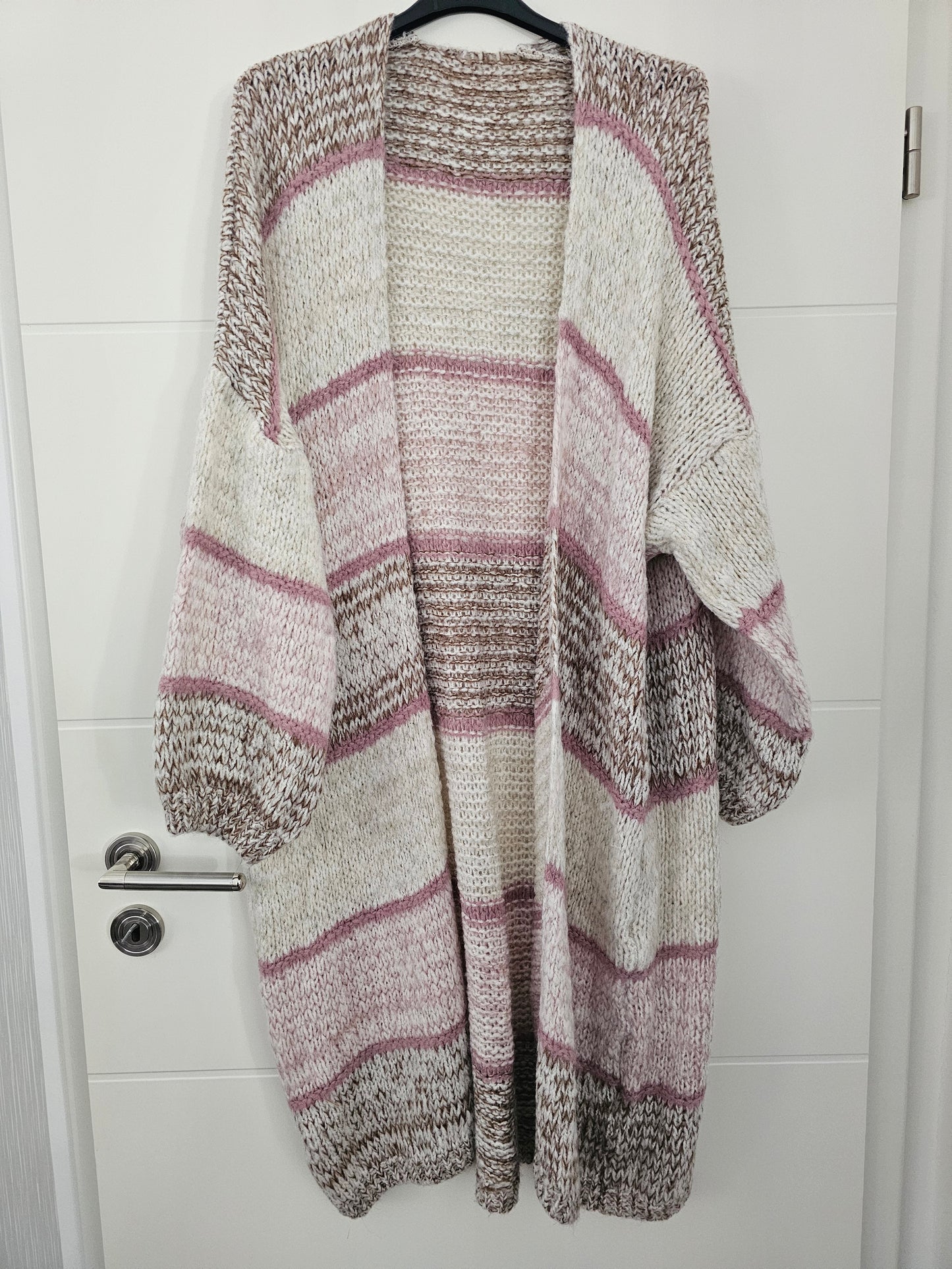langer Cardigan Zuna rosa