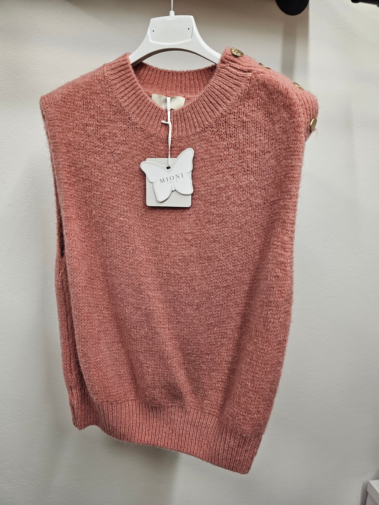 Strickpullunder Peach