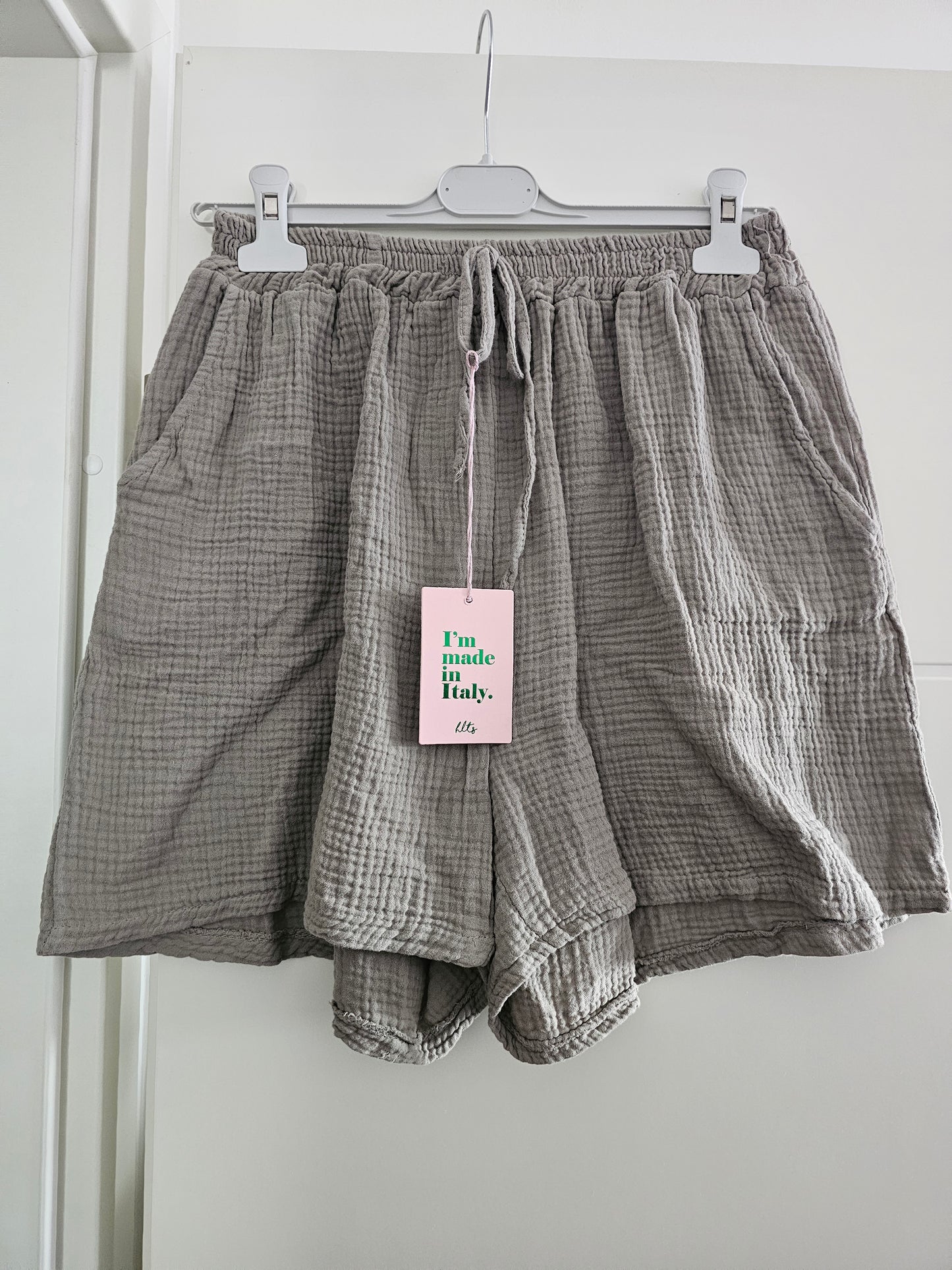 Musselin Set taupe