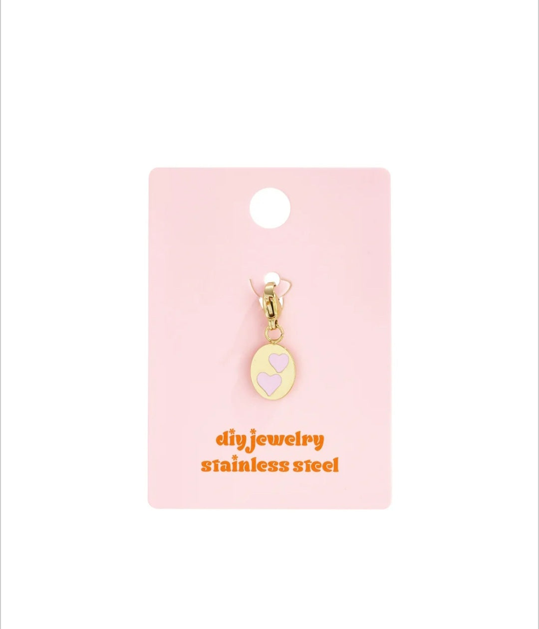 Charm Double Heart