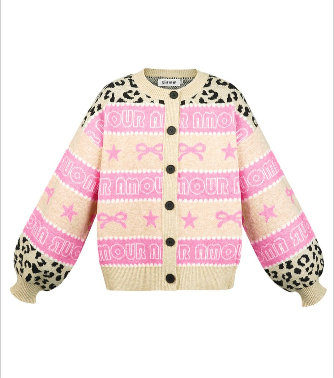 Cardigan Amour beige