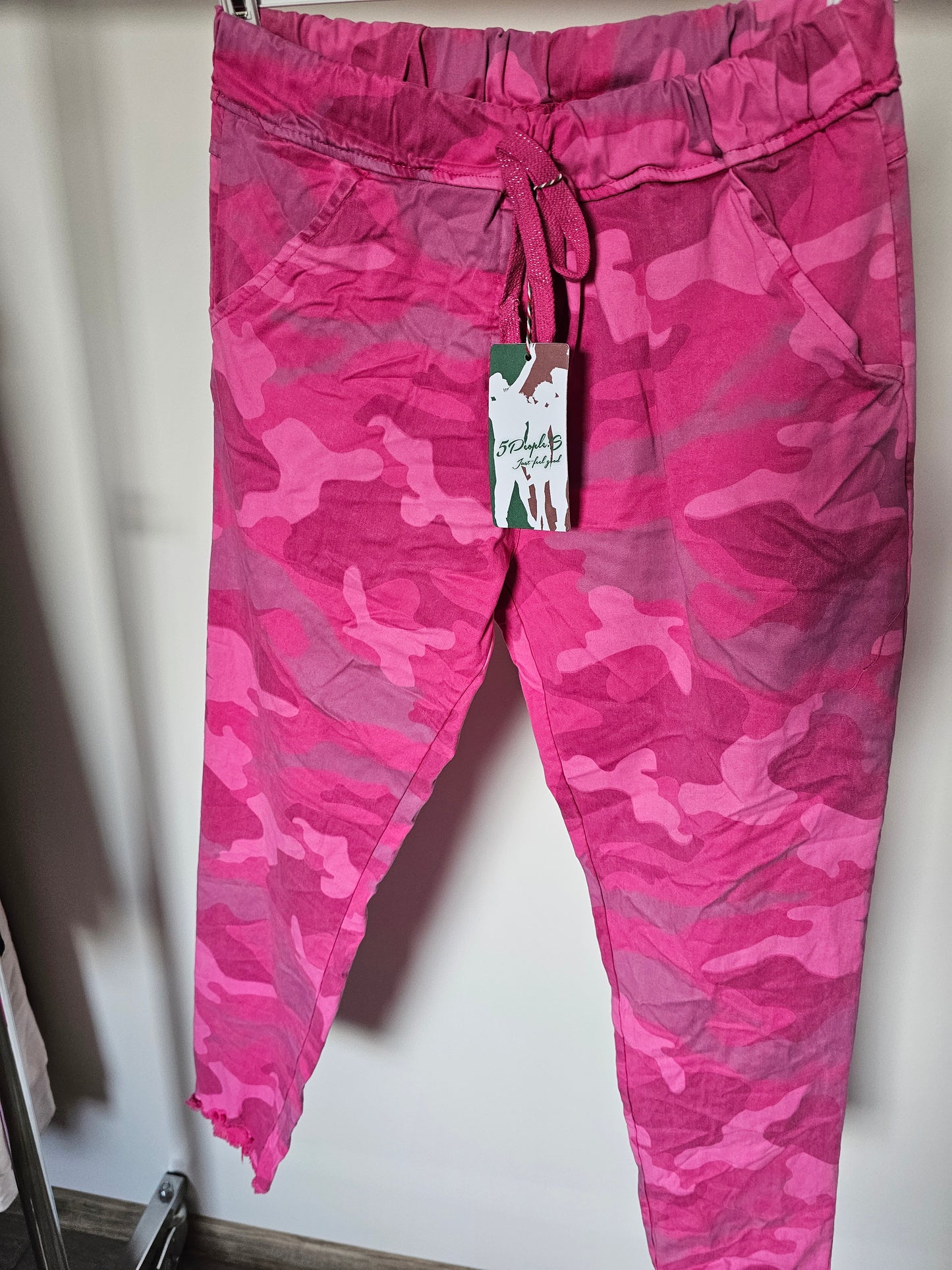 Zauberhose Camouflage pink