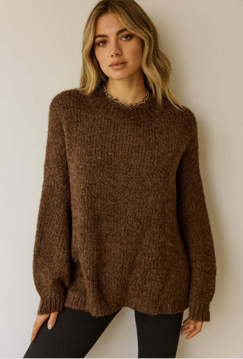 Pullover Pam braun
