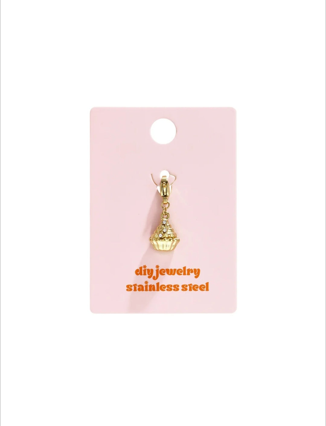 Charm Cupcake Gold