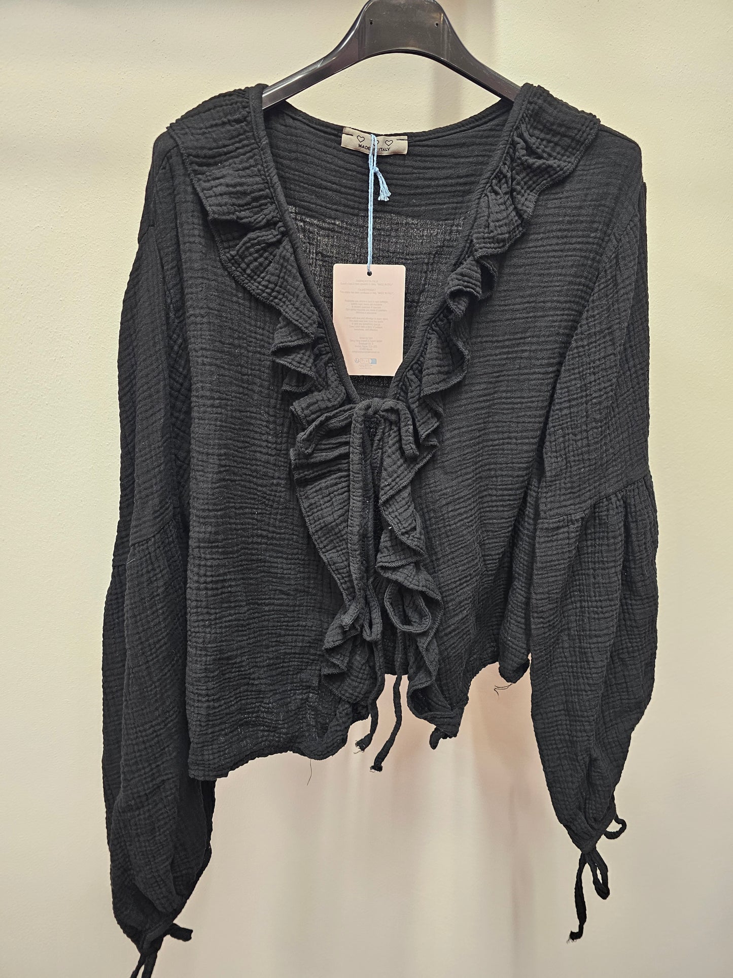 Cutie Schleifen Bluse versch. Farben