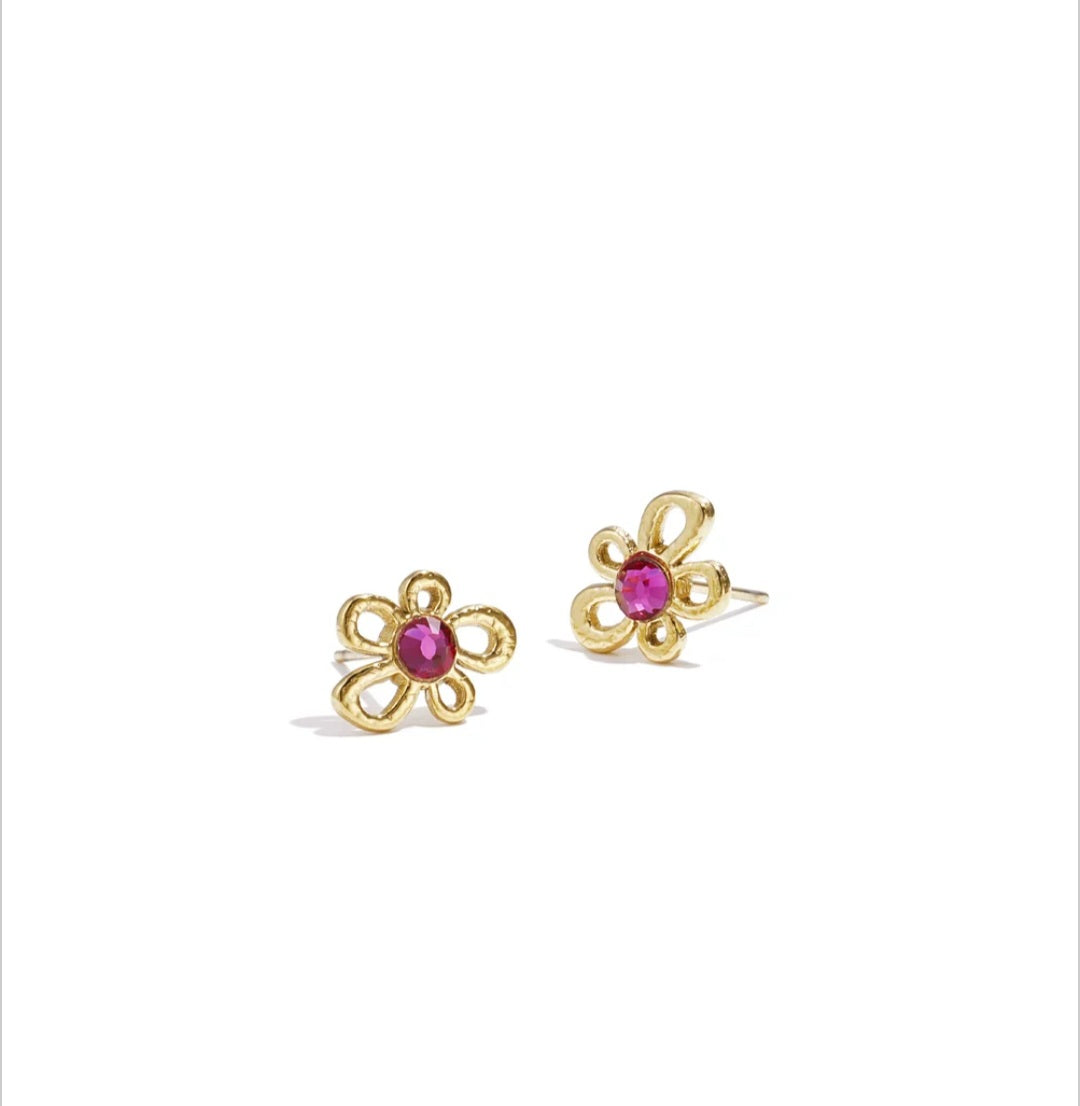 Ohrringe Pinky Flower