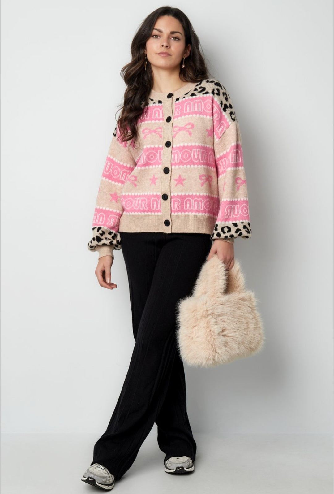 Cardigan Amour beige