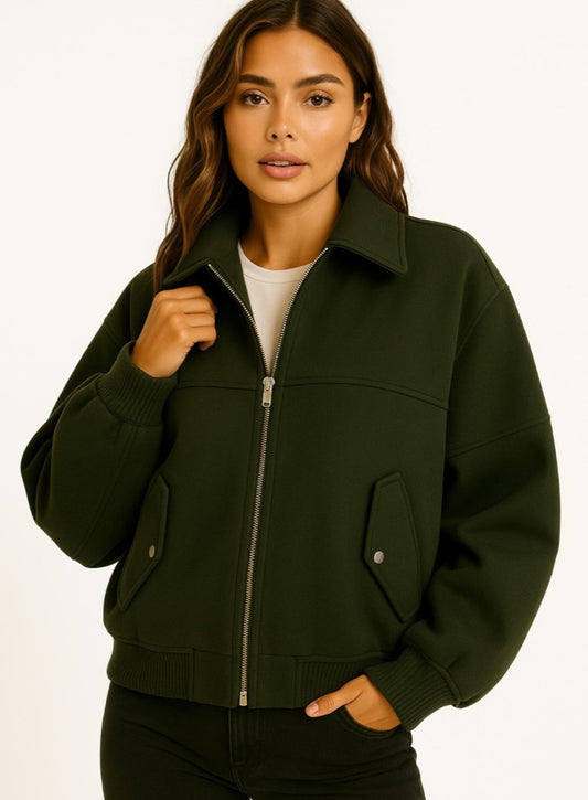 Bomberjacke Khaki