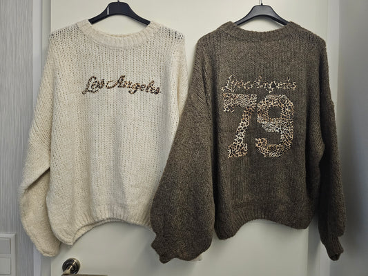 Pullover Los Angeles Leo versch. Farben
