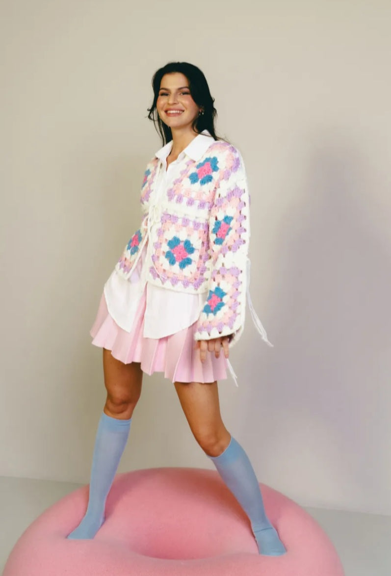 Häkel Strickjacke Bella
