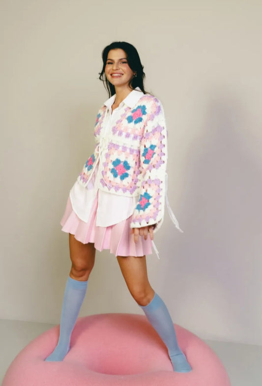 Häkel Strickjacke Bella