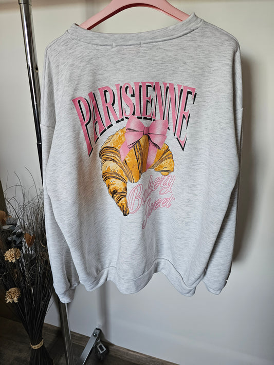 Pullover Crossaint grau