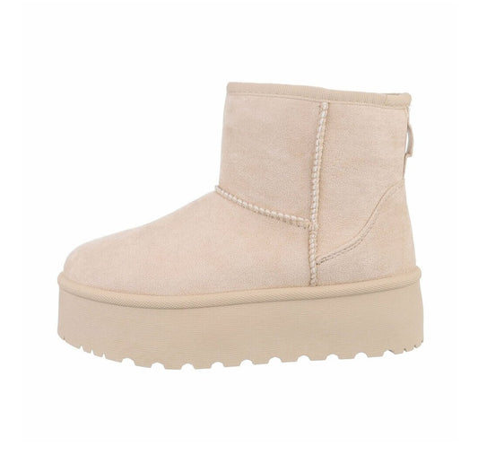 Kuscheliger Winterboot Beige