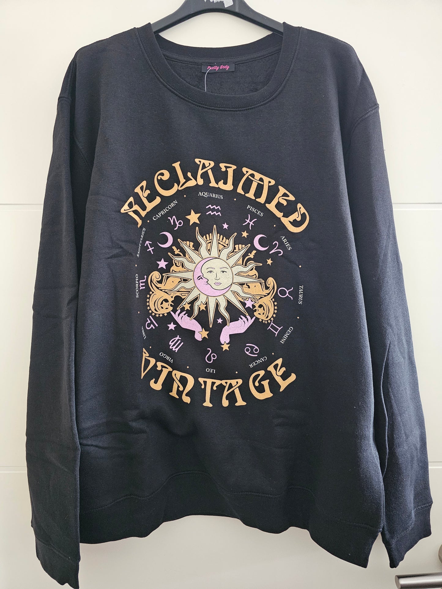 Sweatshirt mit Sonnen- und Mondprint