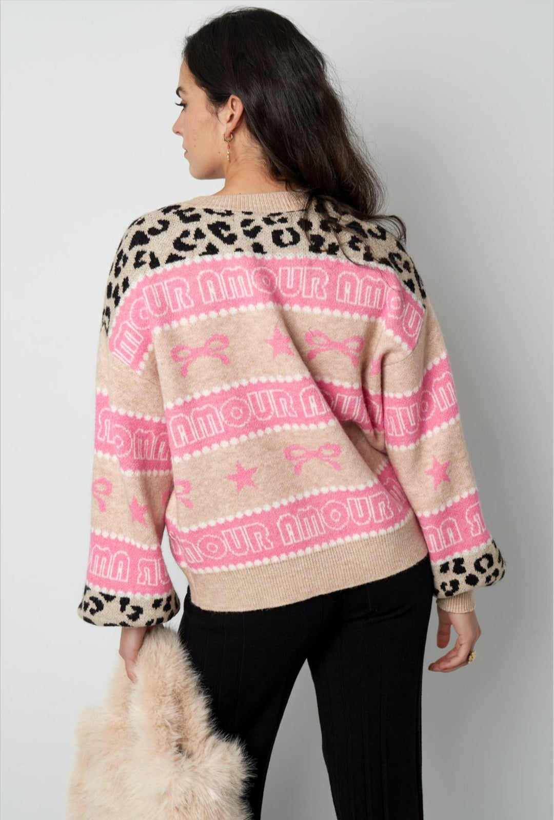 Cardigan Amour beige