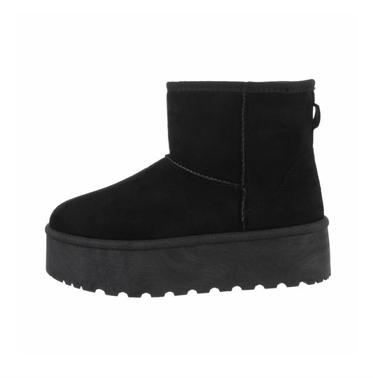 Kuscheliger Winterboot schwarz