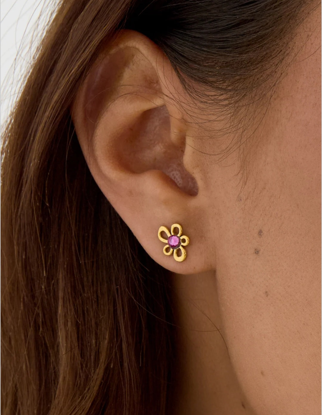 Ohrringe Pinky Flower
