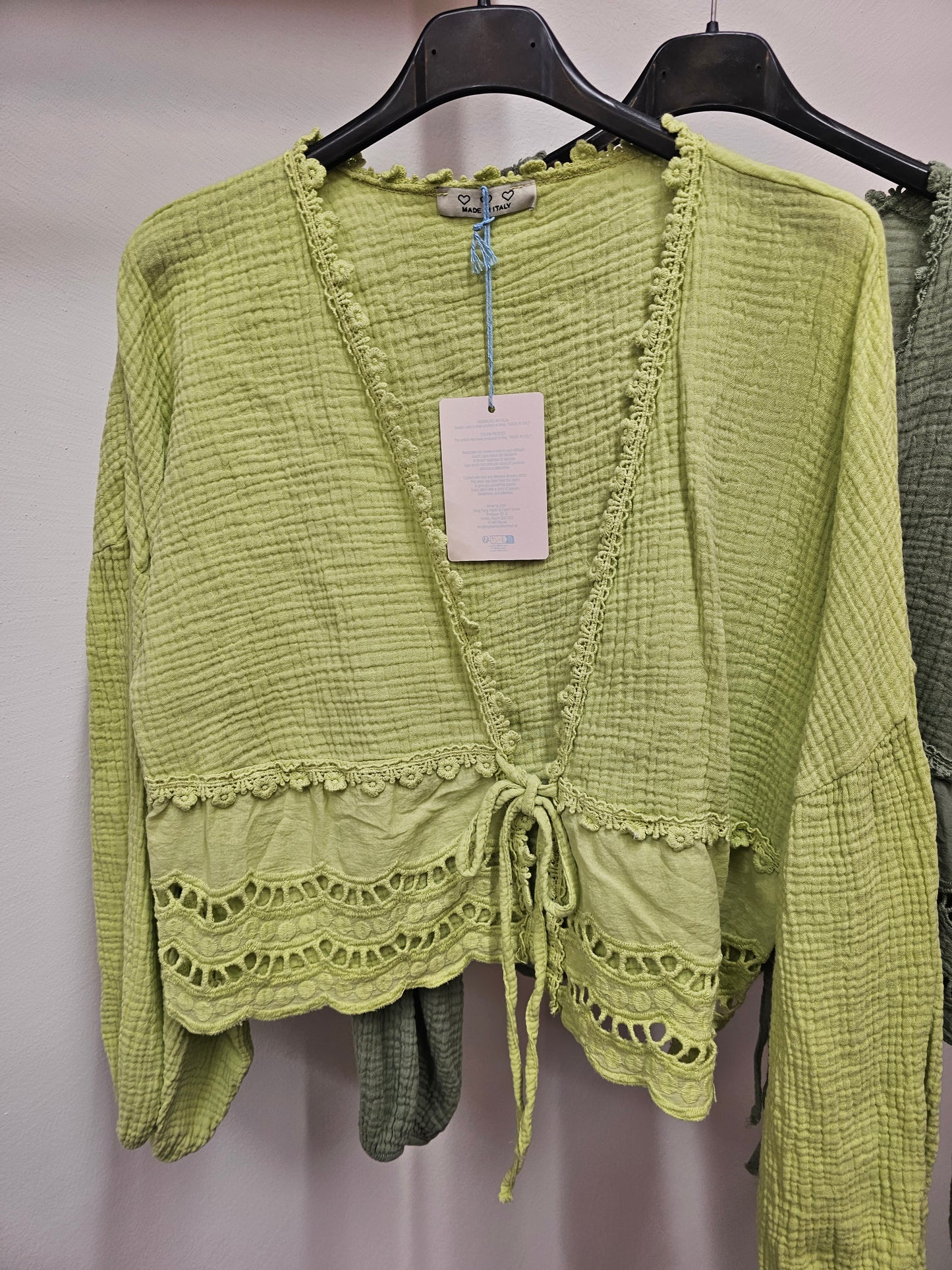 Musselinbluse Merle versch. Farben