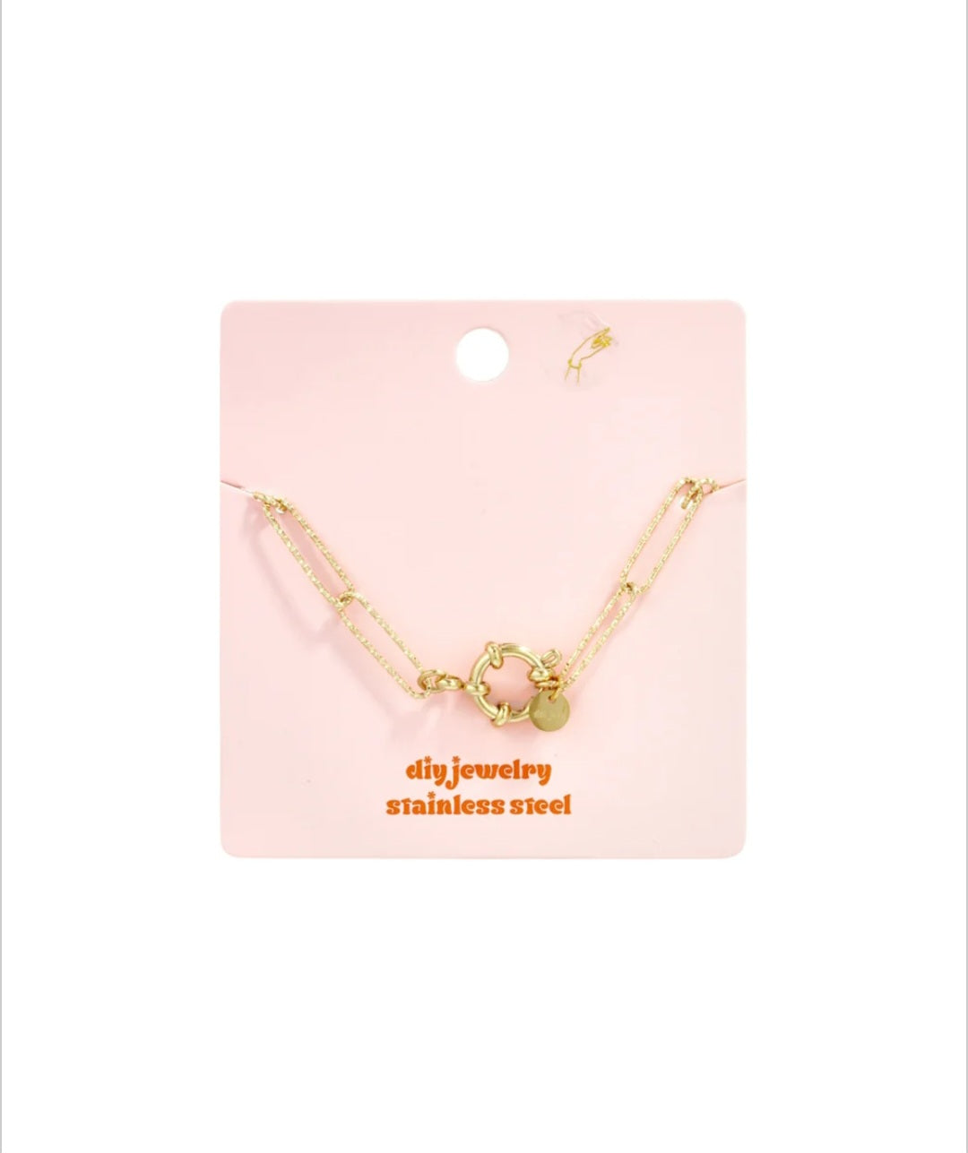 Charm Armband mit Frontverschluss und langen Gliedern