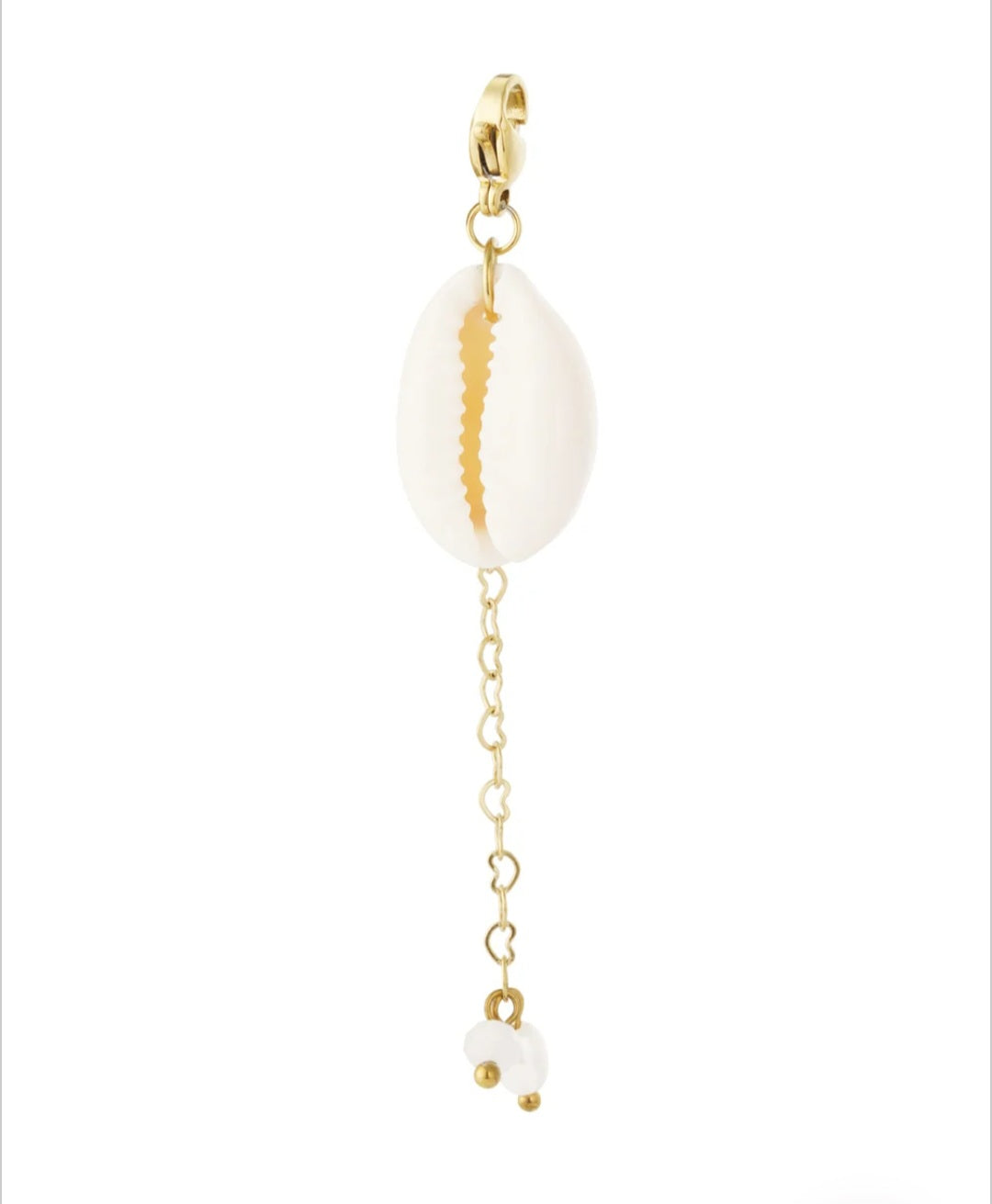 Charm Seashell weiß