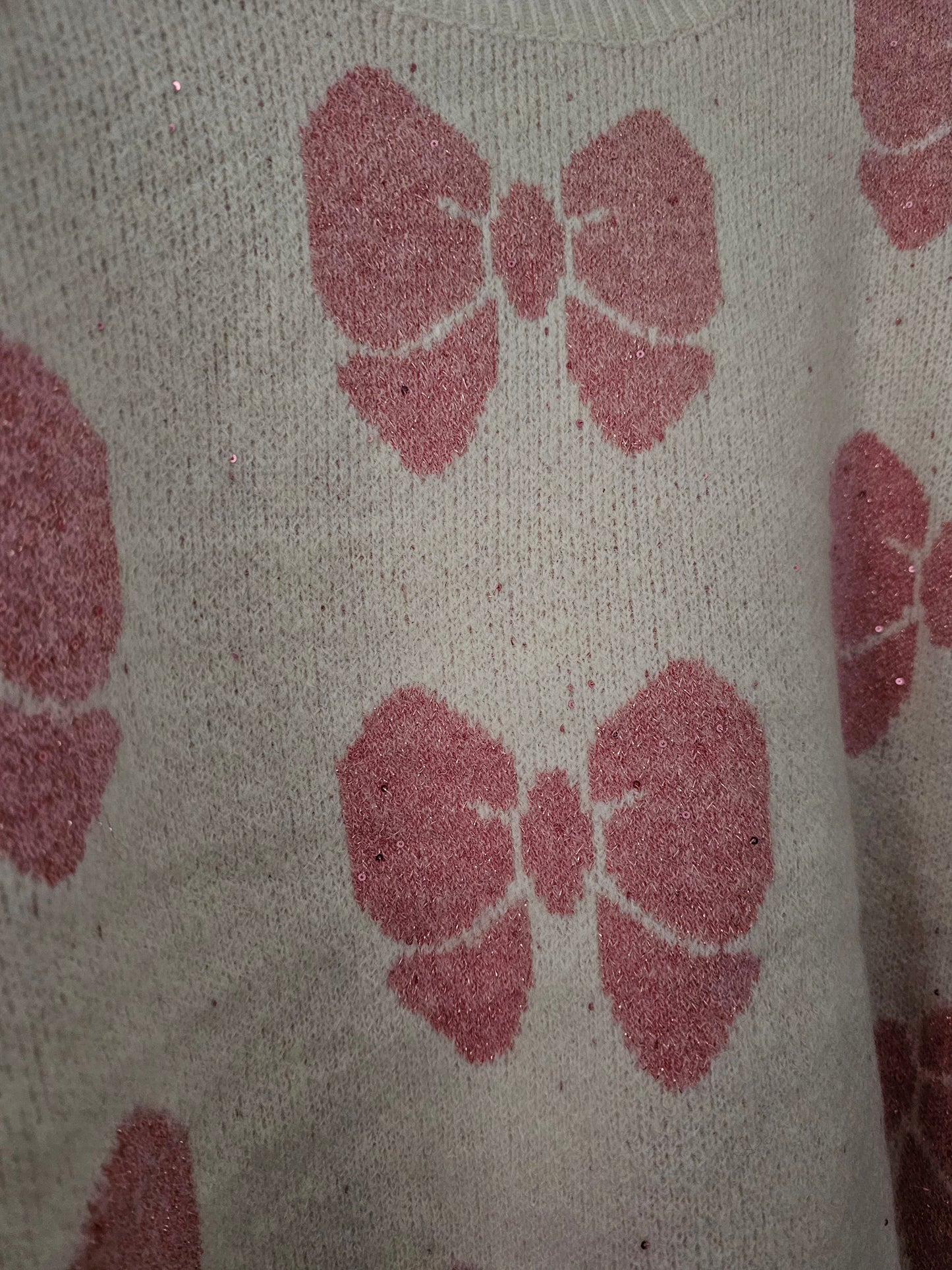 Pullover Schleifi mit Bling Bling