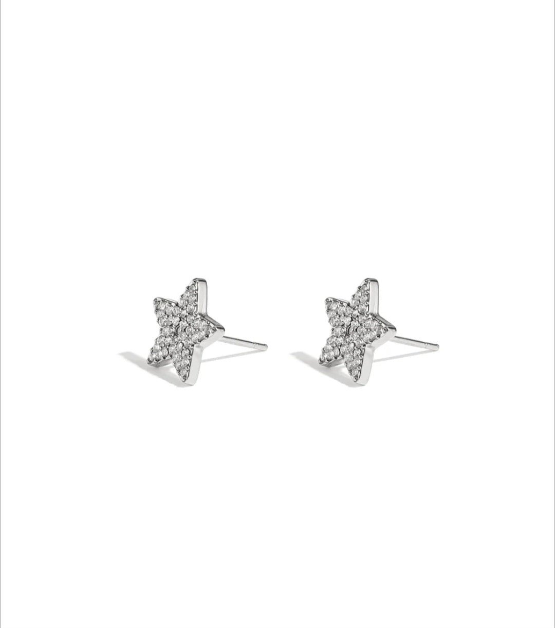 Ohrstecker Stern Silber