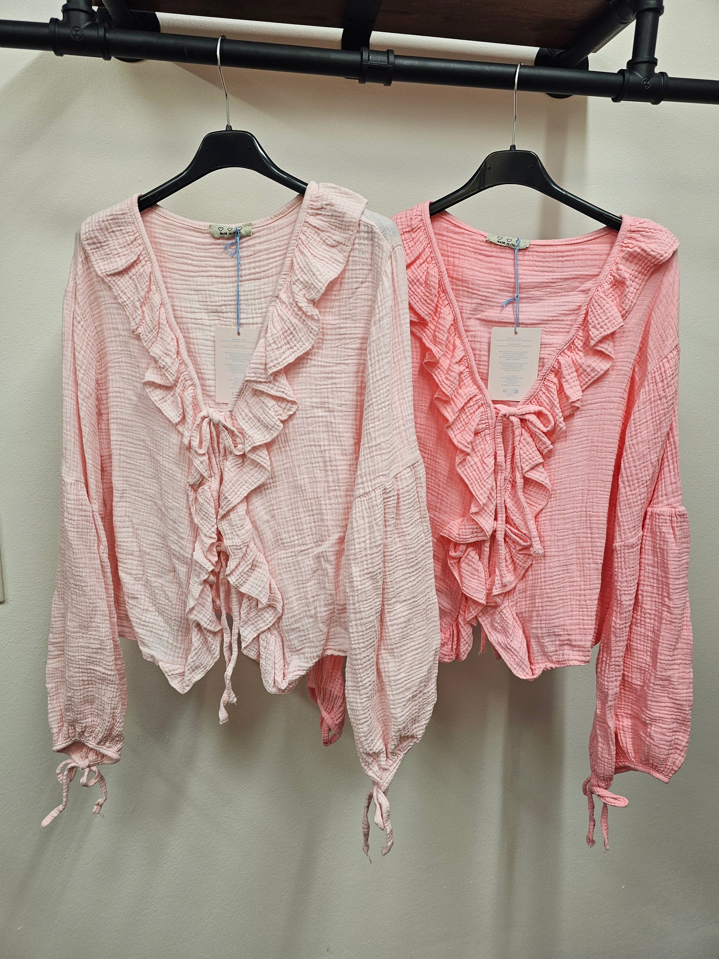 Cutie Schleifen Bluse versch. Farben