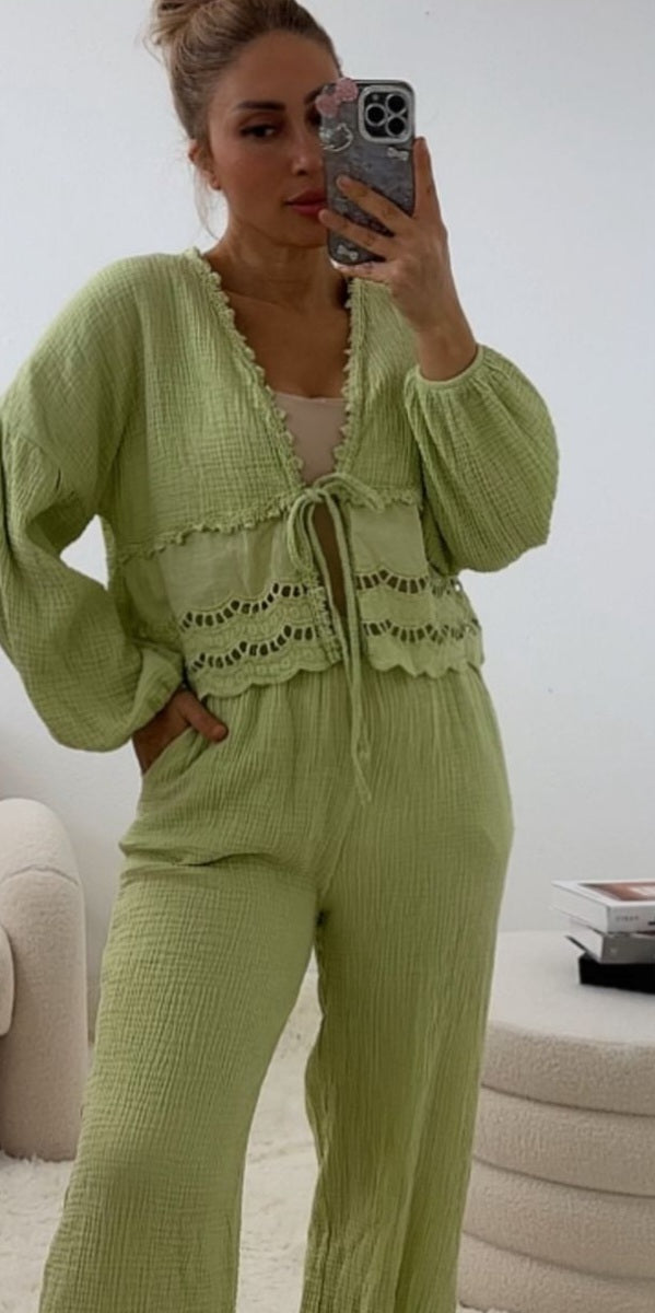Musselinbluse Merle versch. Farben