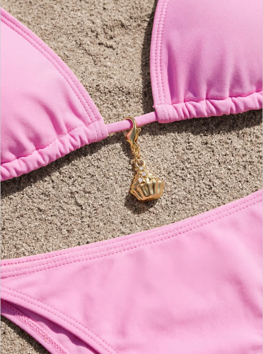 Charm Cupcake Gold