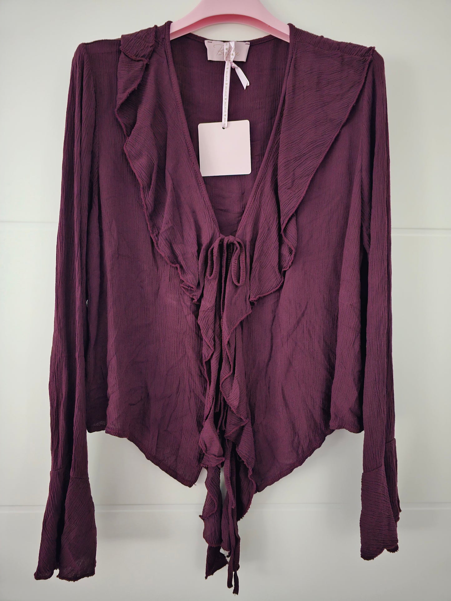 Bluse Nala bordeaux