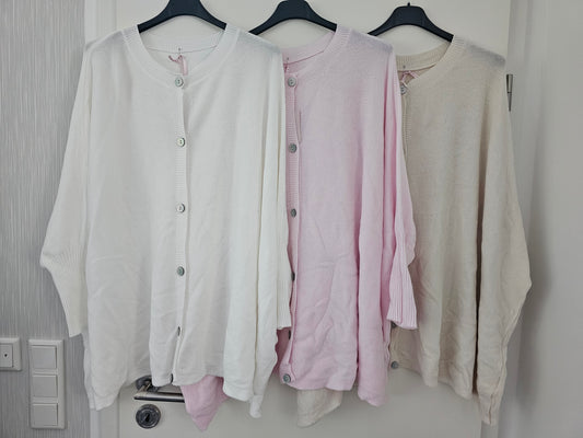 Oversize-Cardigan versch. Farben