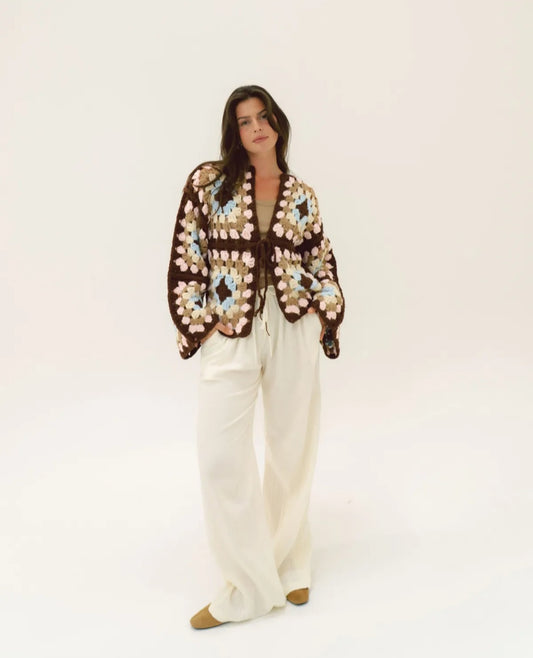 Häkeljacke Choco Pastello