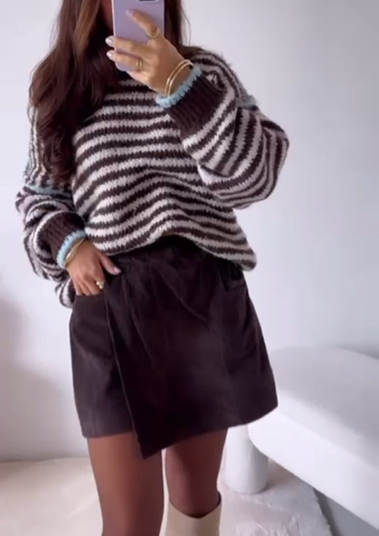 Pullover Stripes Blue