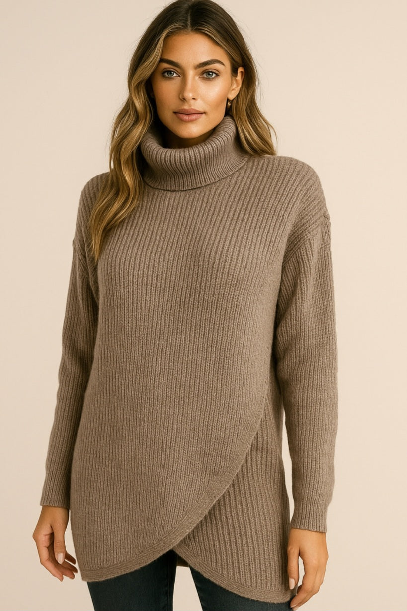 Strickpullover Donna Taupe