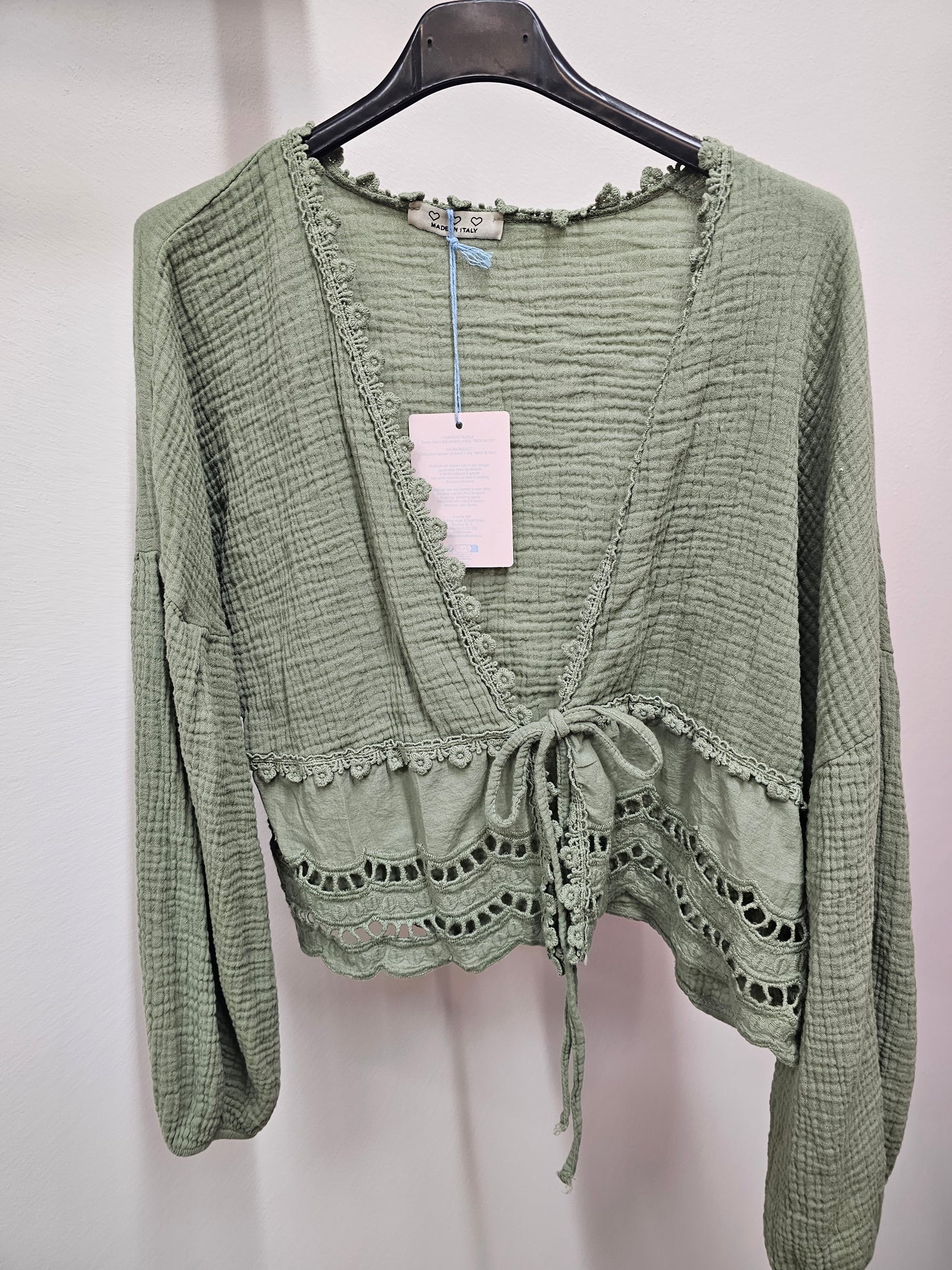 Musselinbluse Merle versch. Farben