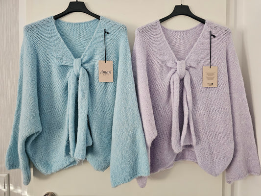 Pullover Schleifi versch. Farben