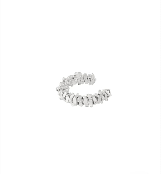 Ear Cuff Kathy silber